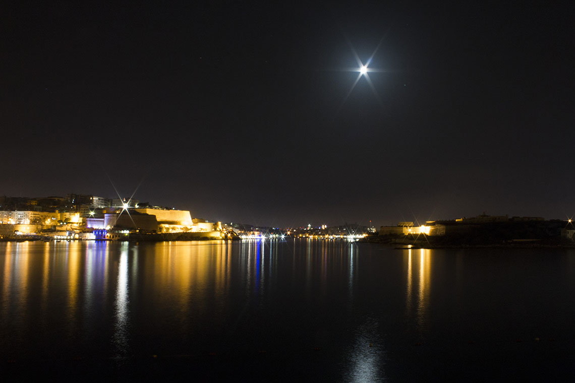 Notturna sulla Valletta