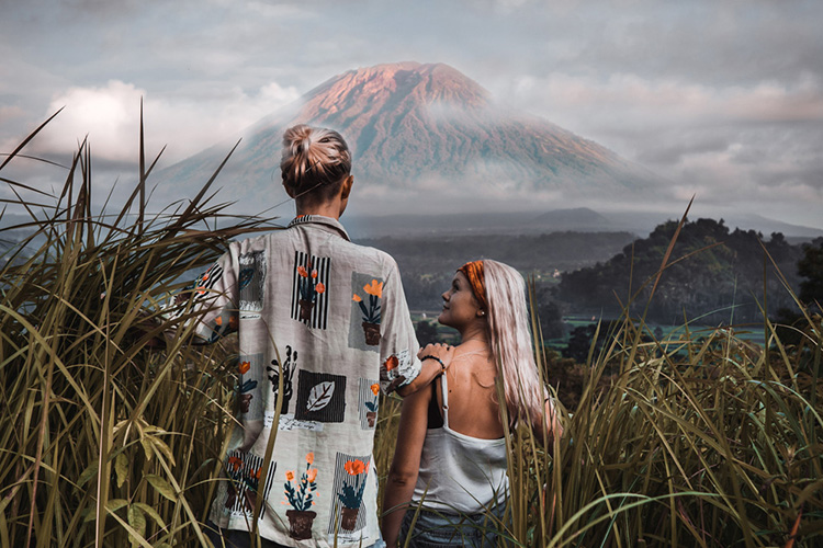 Vista sul monte Agung - Condividiamo il viaggio